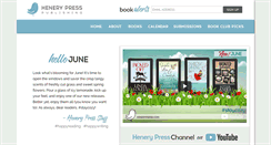 Desktop Screenshot of henerypress.com